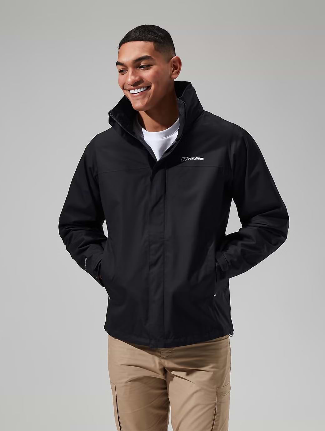 Berghaus Men's RG Alpha 2.0 Waterproof Jacket Black