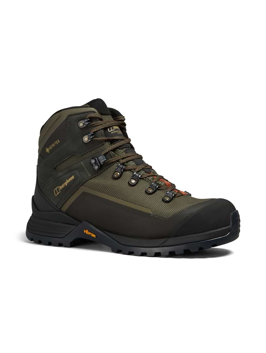 Berghaus Men s Storm Trek Gore Tex Boot Brown Dark Green