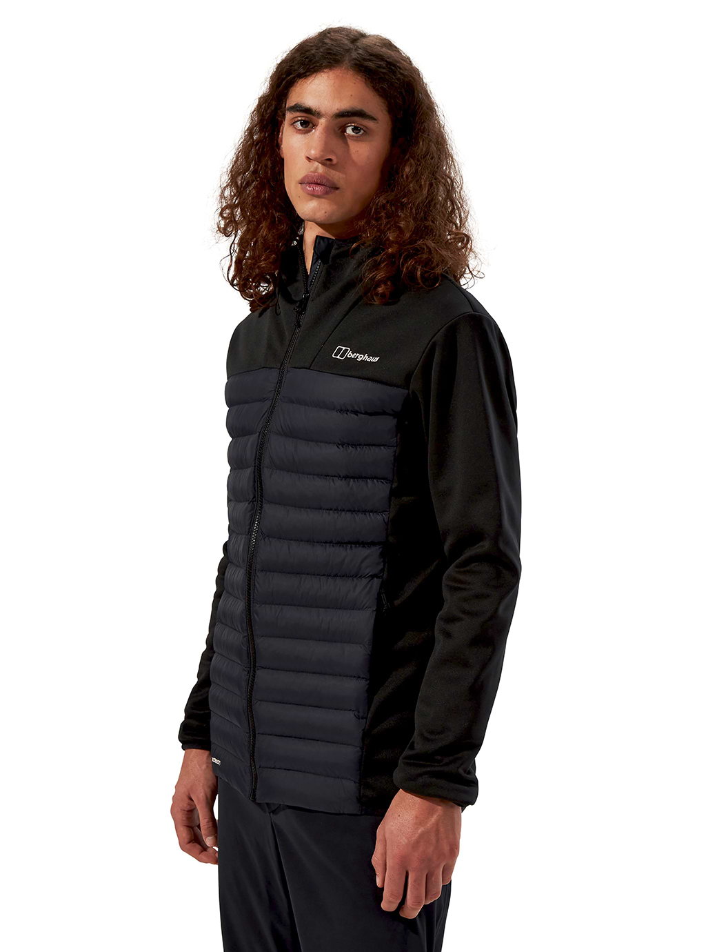 Berghaus Men's Vaskye Hooded Hybrid Jacket Black/Black