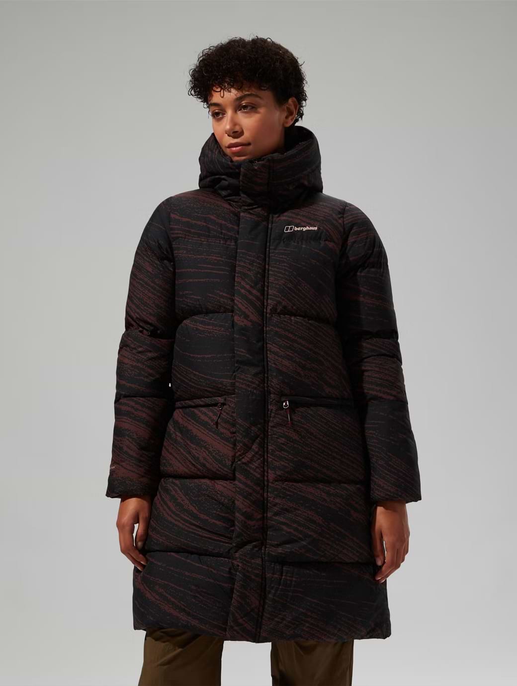 Berghaus Women's Combust Reflect Long Jacket Brown