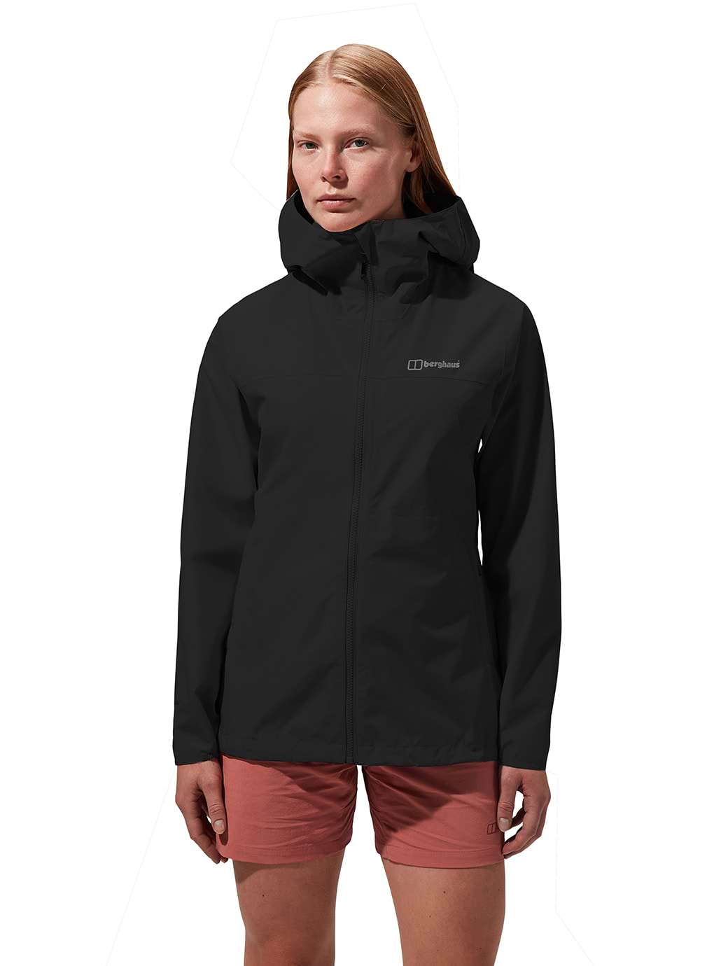 Berghaus Women's Deluge Pro 3.0 Waterproof Jacket Black/Black