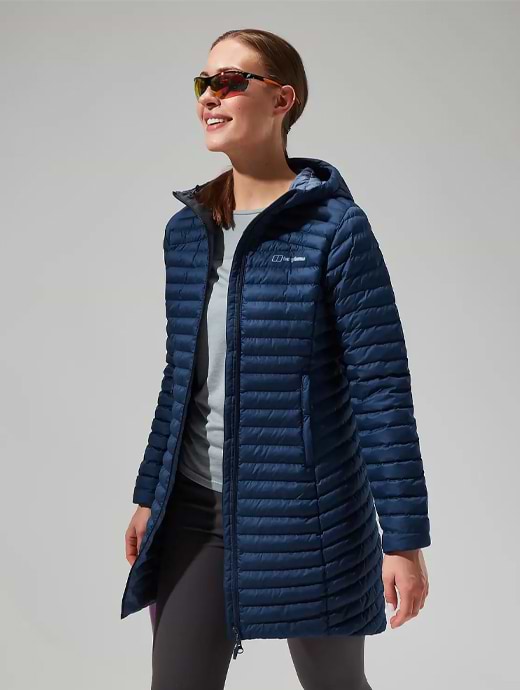 Berghaus women's nula micro long synthetic insulated jacket best sale