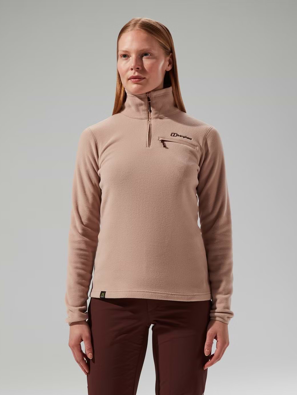 Berghaus Women's Prism 2.0 Micro Half Zip Polartec Fleece Pink