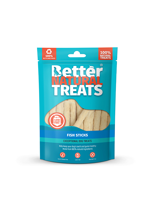 Better Natural Treats  Fish Sticks 90g 