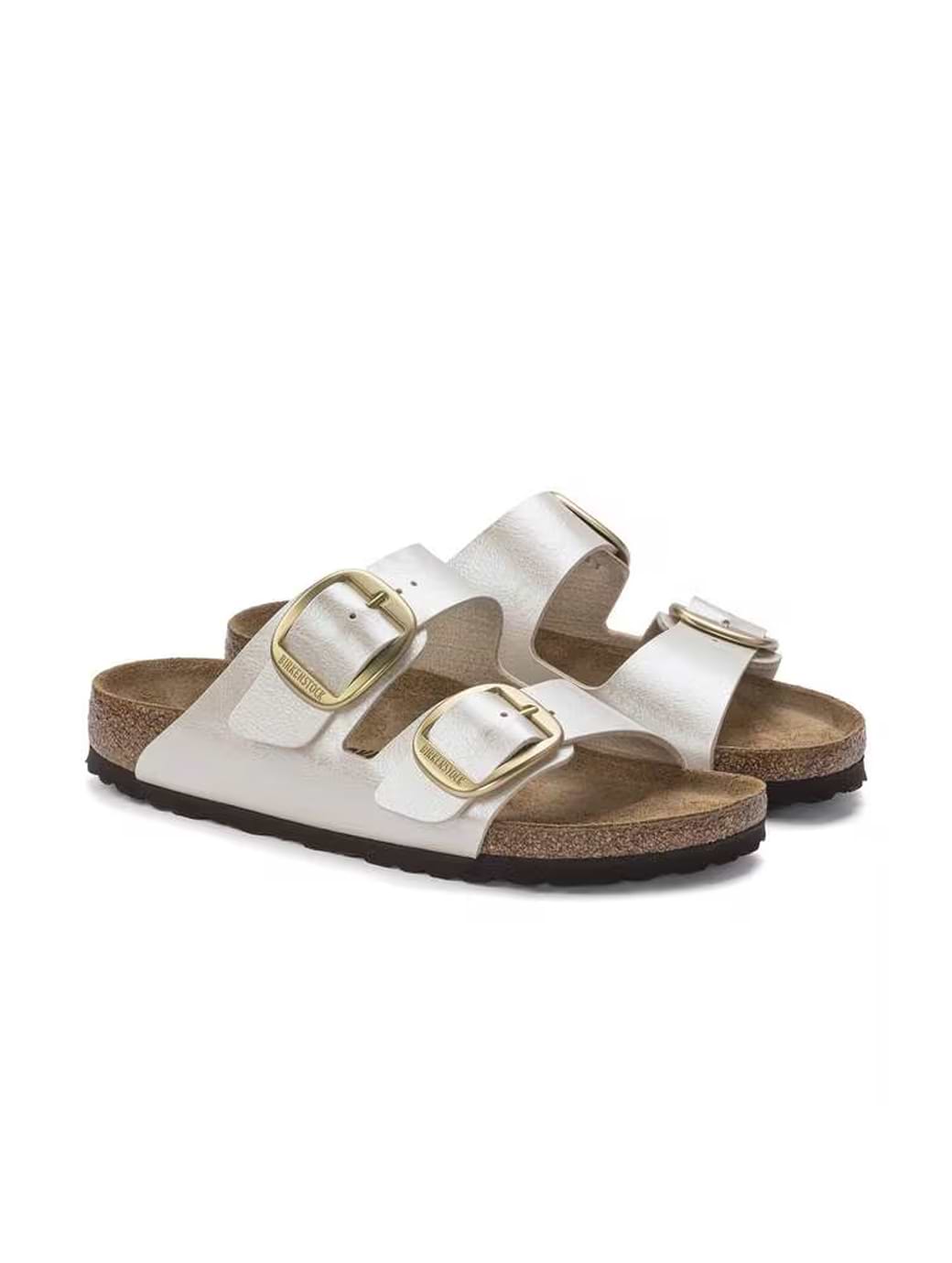 Birkenstock Arizona Big Buckle Birko-Flor Narrow Fit Graceful Pearl