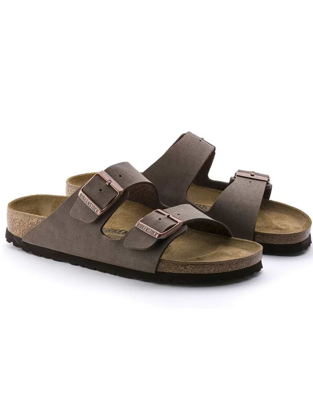 Birkenstock Unisex Arizona Birko-Flor Regular Fit Mocha