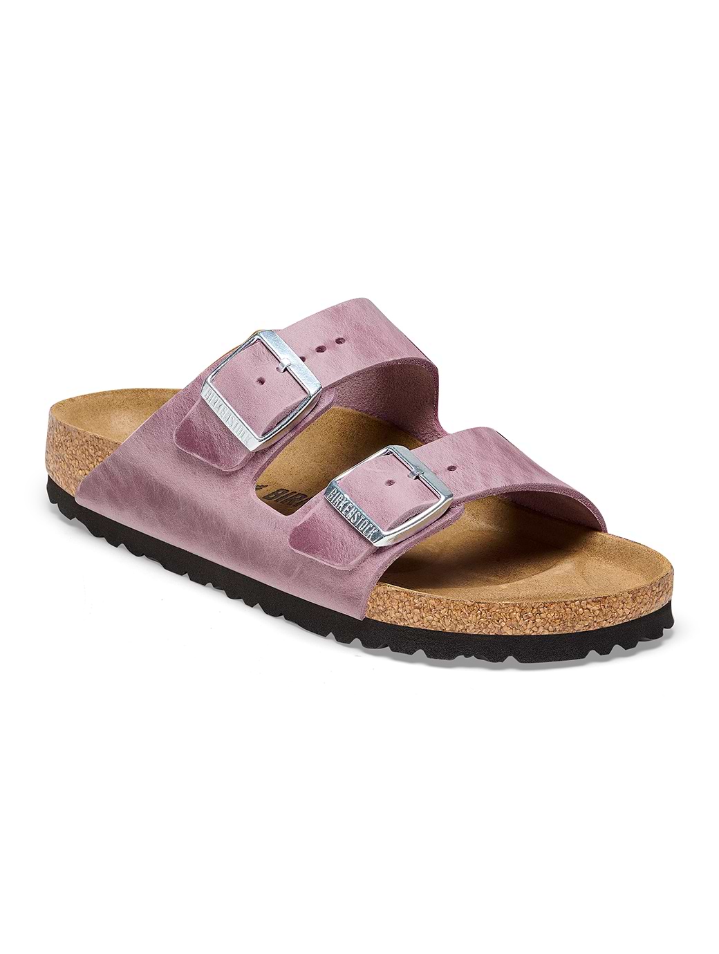 Birkenstock Women's Arizona Waxy Leather Narrow Fit Lavender