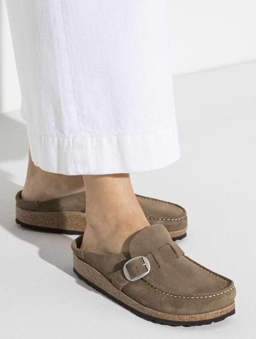 Women's gray birkenstocks on sale