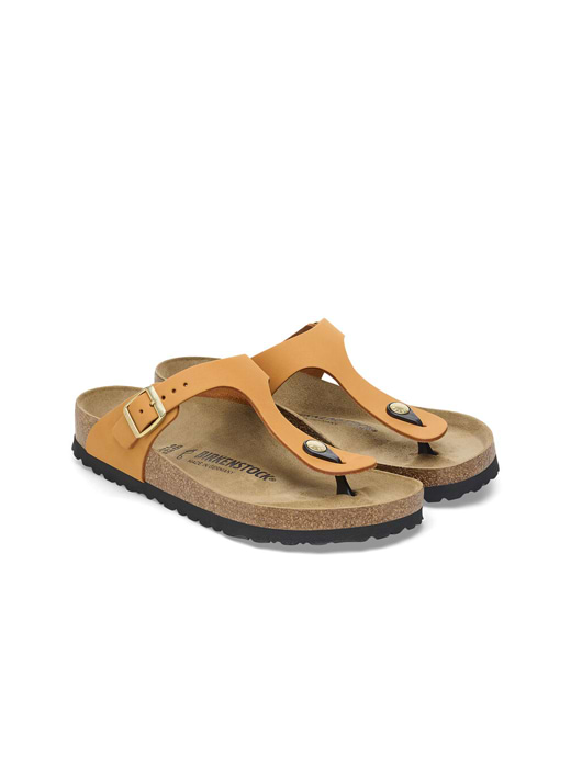 Birkenstock Women s Gizeh Nubuck Leather Sandal Burnt Orange