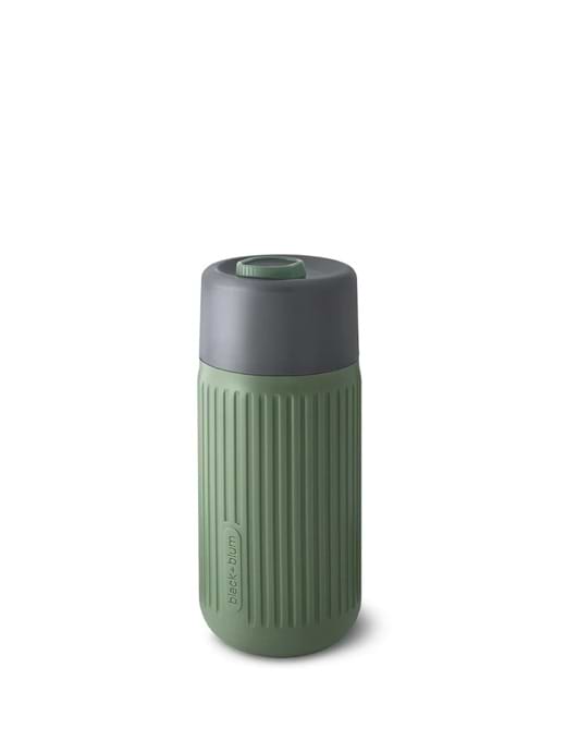 Black & Blum Glass Travel Cup Grey/Olive