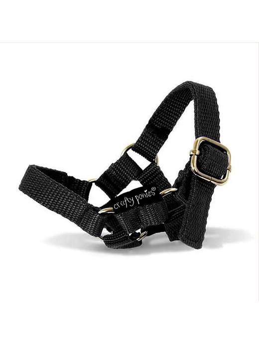 Crafty Ponies Head Collar Black