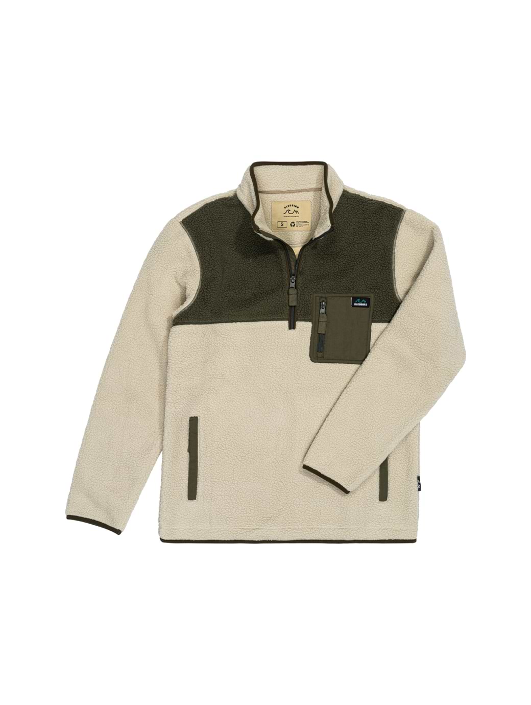 Bleubird Polar Fleece Sand