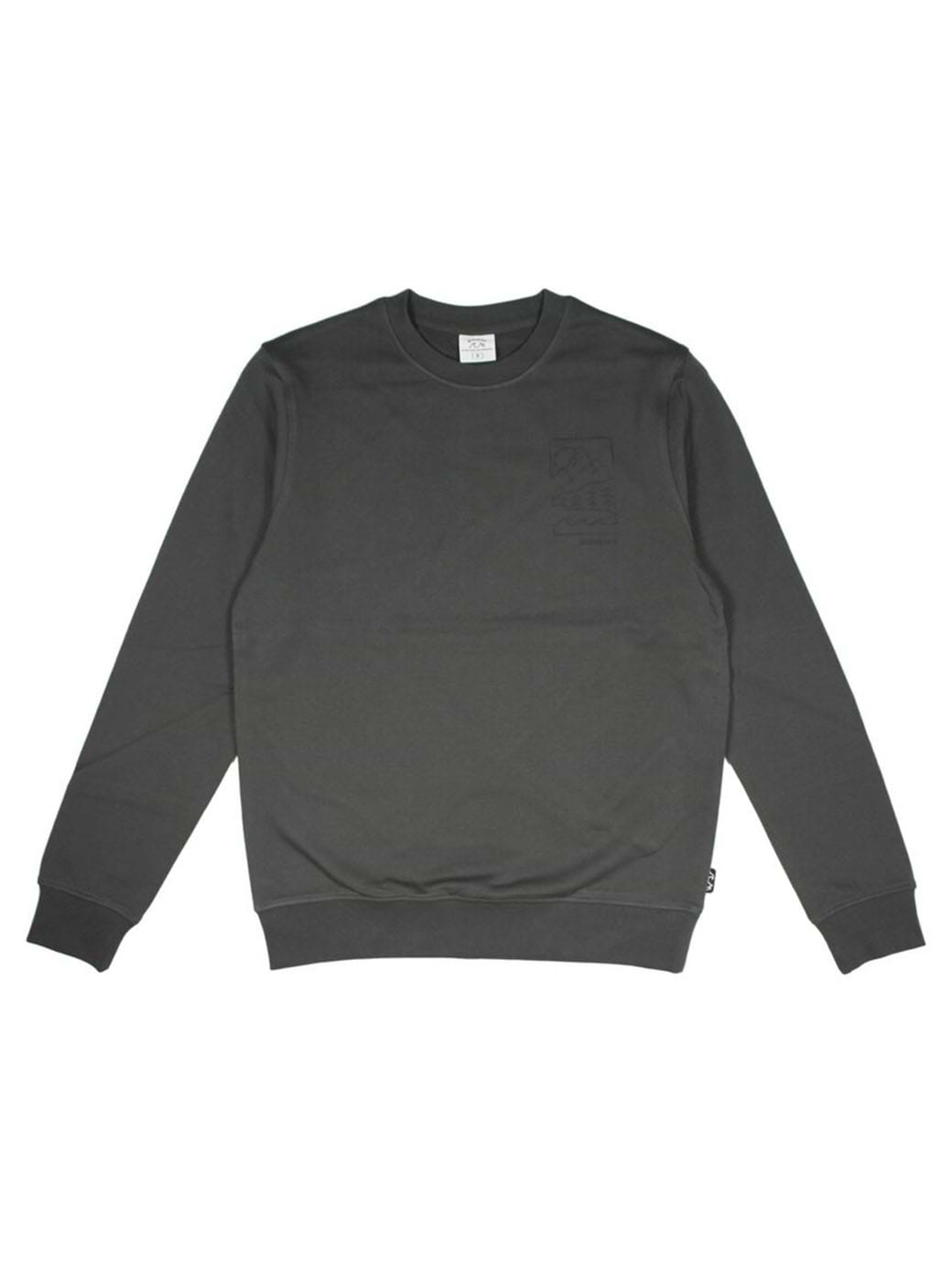 Bleubird Unisex Alpine Crew Sweater Grey
