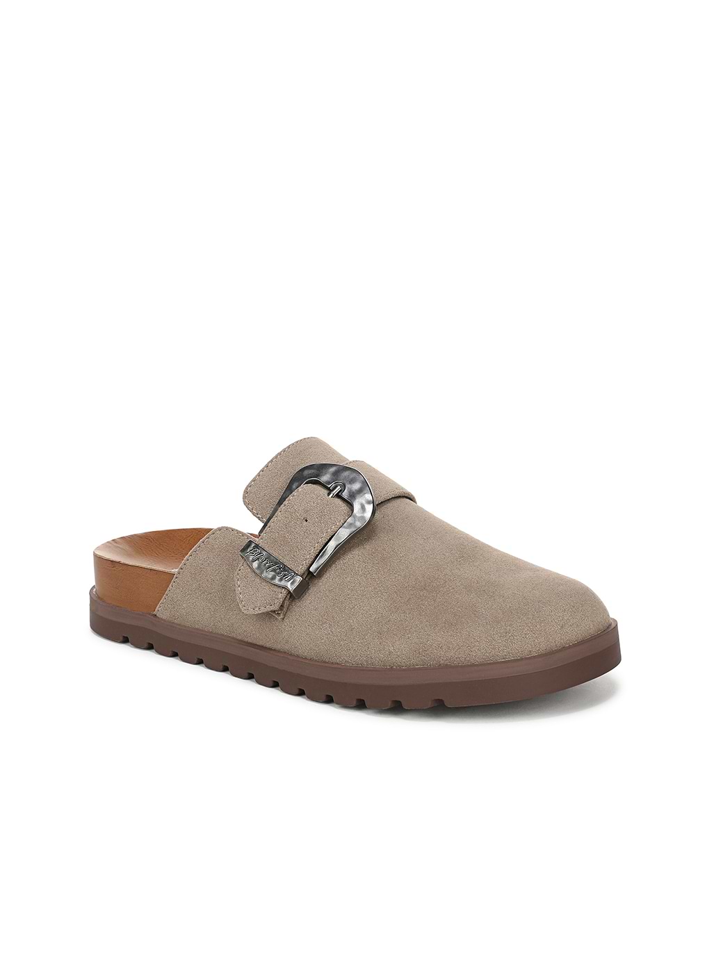 Blowfish Women's Sienna Slip On Mule Taupe
