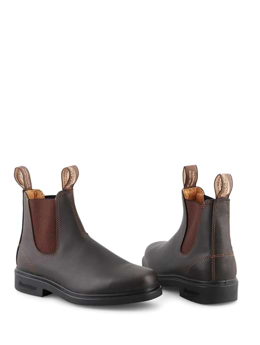 Blundstone 067 Unisex Chisel Toe Chelsea Boot Stout Brown