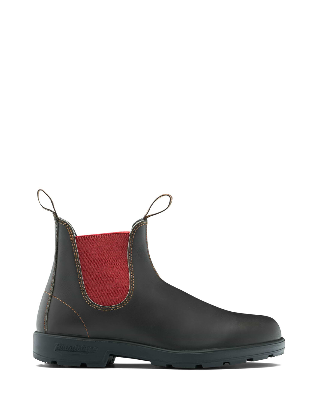 Blundstone Unisex 2500 Brown Leather with Crimson Elastic Brown