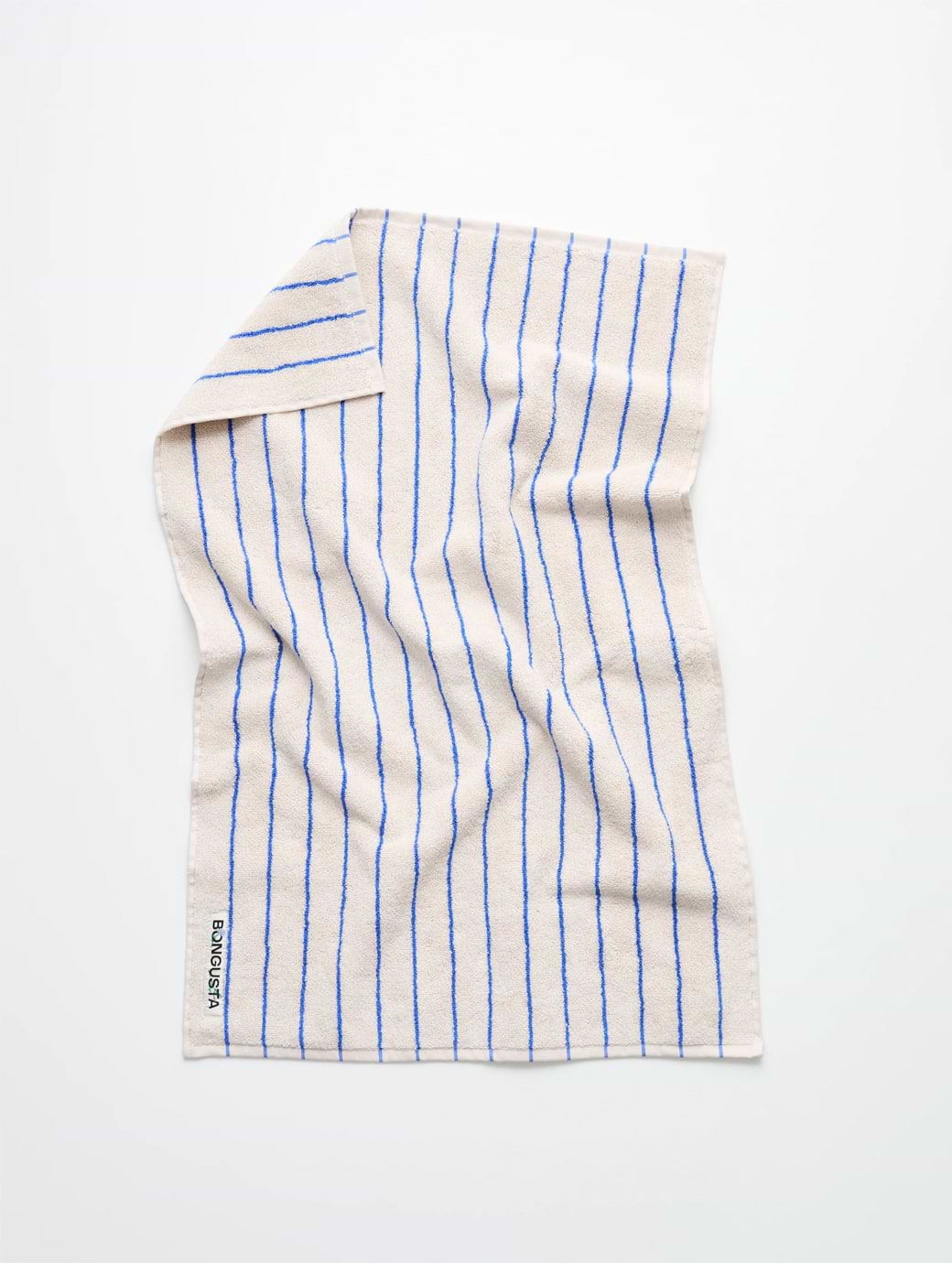 Bongusta Naram Bath Towels Moonbeam & Ultramarine