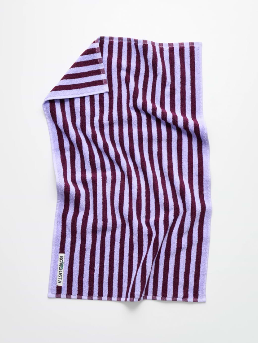 Bongusta Naram Guest Towels Wine & Lavender Blue