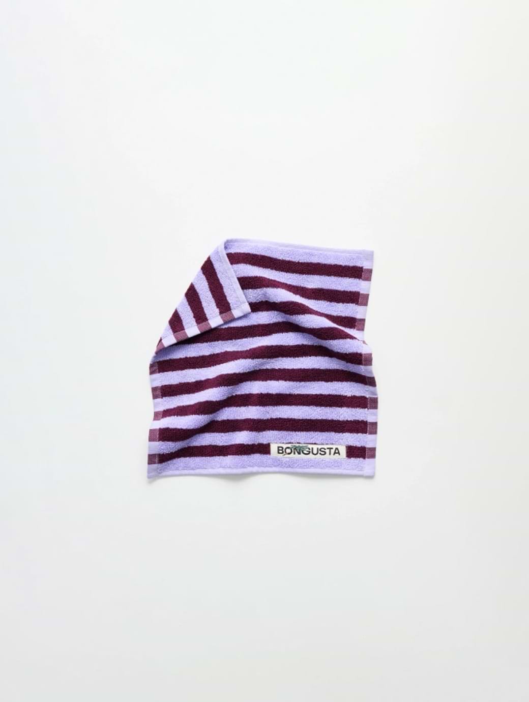 Bongusta Naram Wash Cloth Wine & Lavender Blue