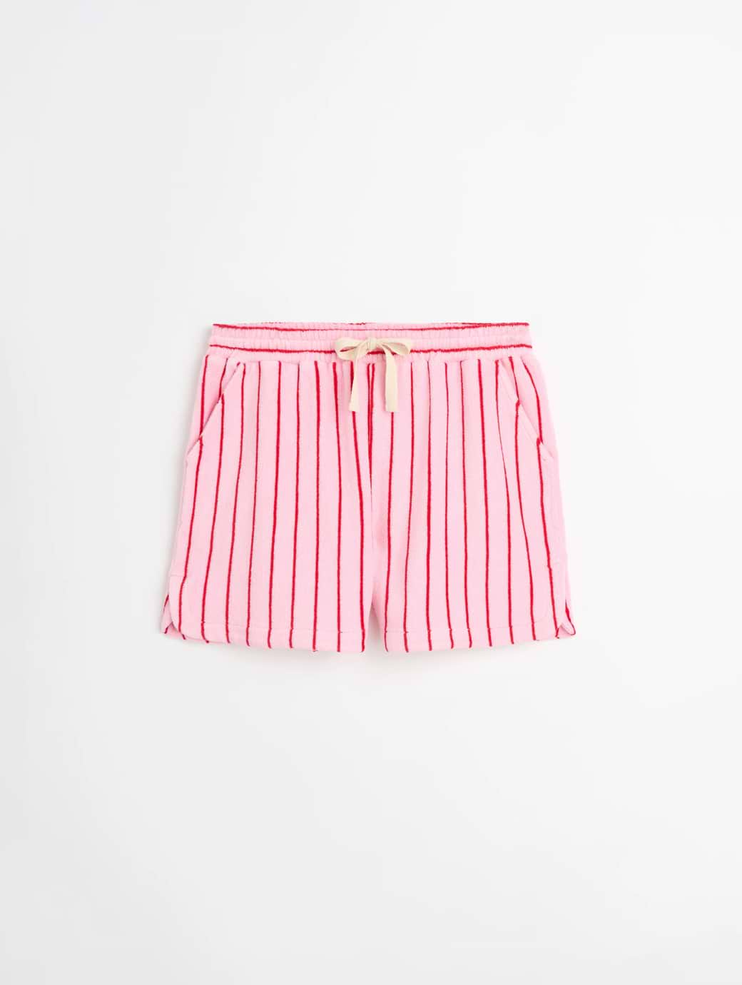 Bongusta Women's Naram Gym Shorts Baby Pink & Ski Patrol