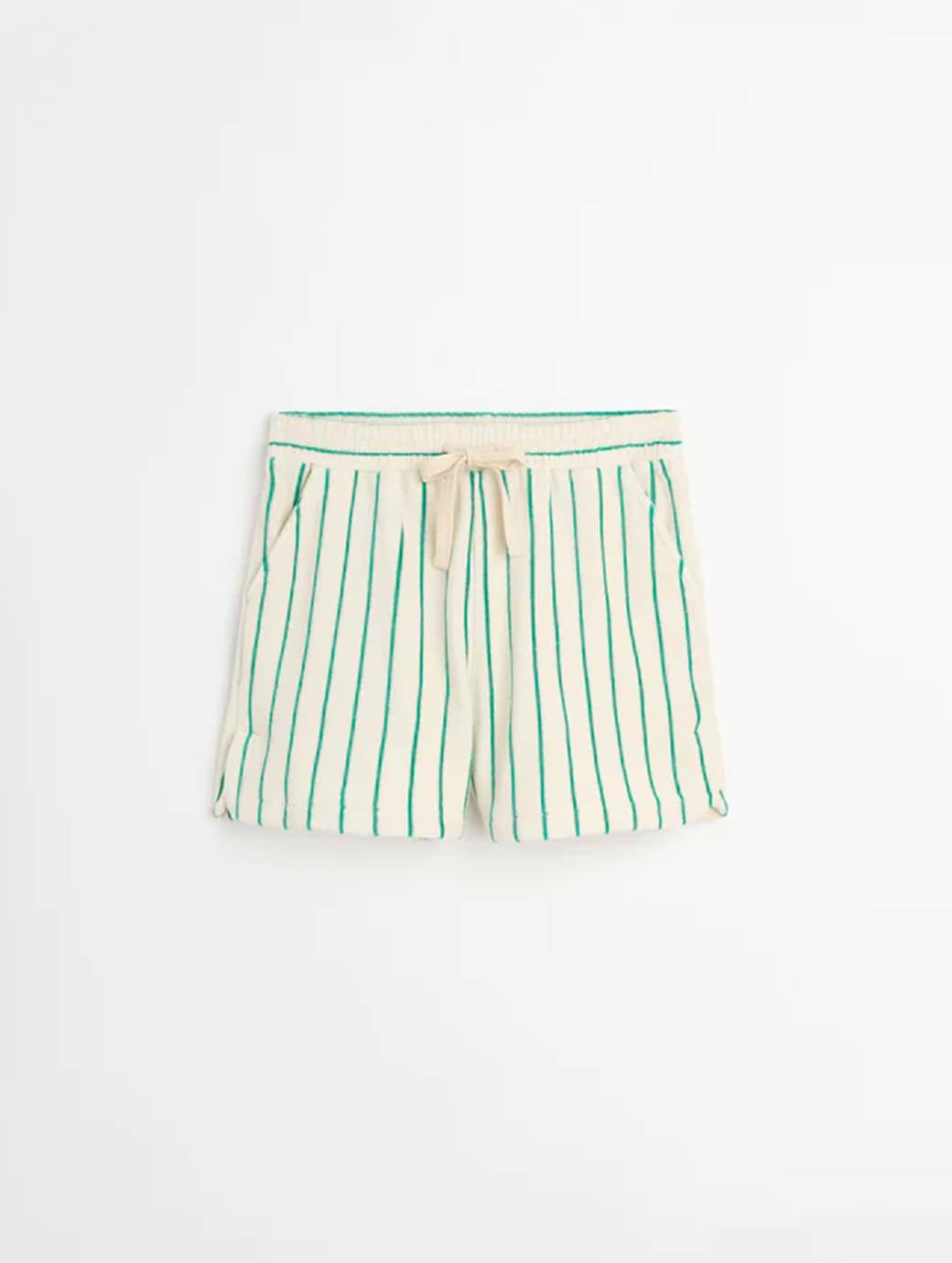 Bongusta Women's Naram Gym Shorts Pure White Grass