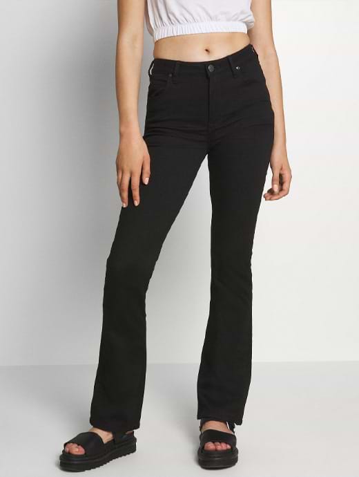 Lee Breese Bootcut Jeans Black Rinse