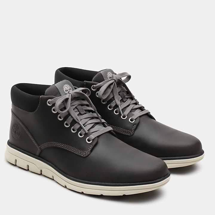 Timberland Men s Bradstreet Chukka Leather Boot Dark Grey