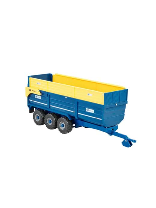 Britains Kane Triple-Axle Halfpipe Silage Trailer