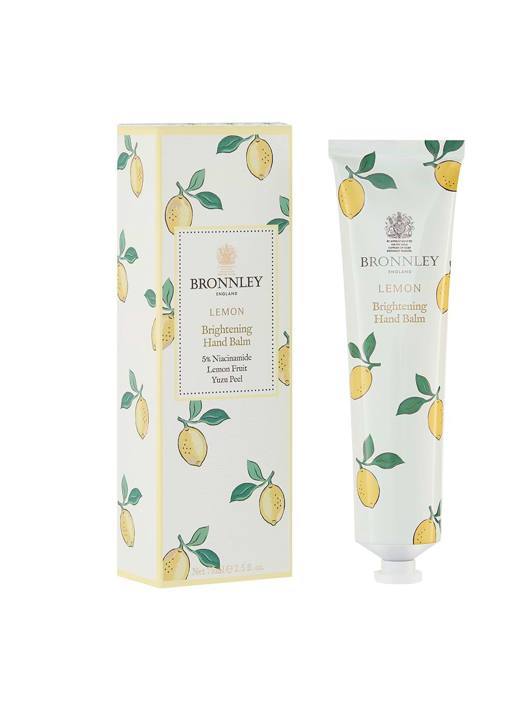 Bronnley Lemon Brightening Hand Balm 75ml