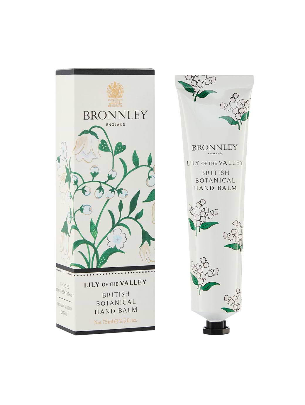 Bronnley Lily of the Valley British Botanical Hand Balm 75ml