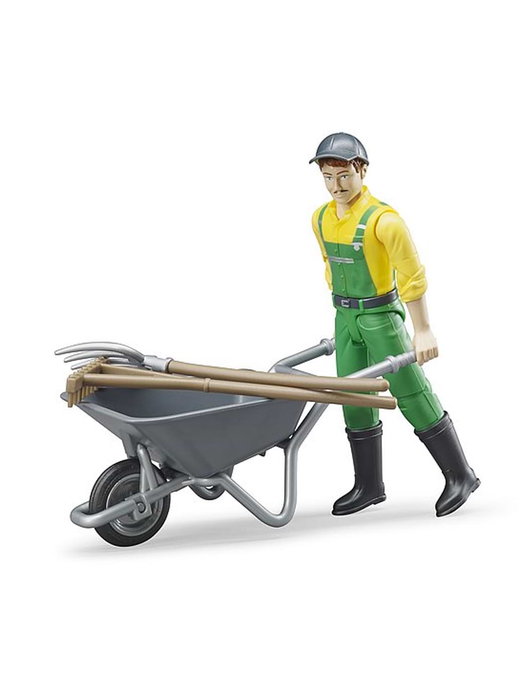 Bruder Figure Set Farmer With Accessories