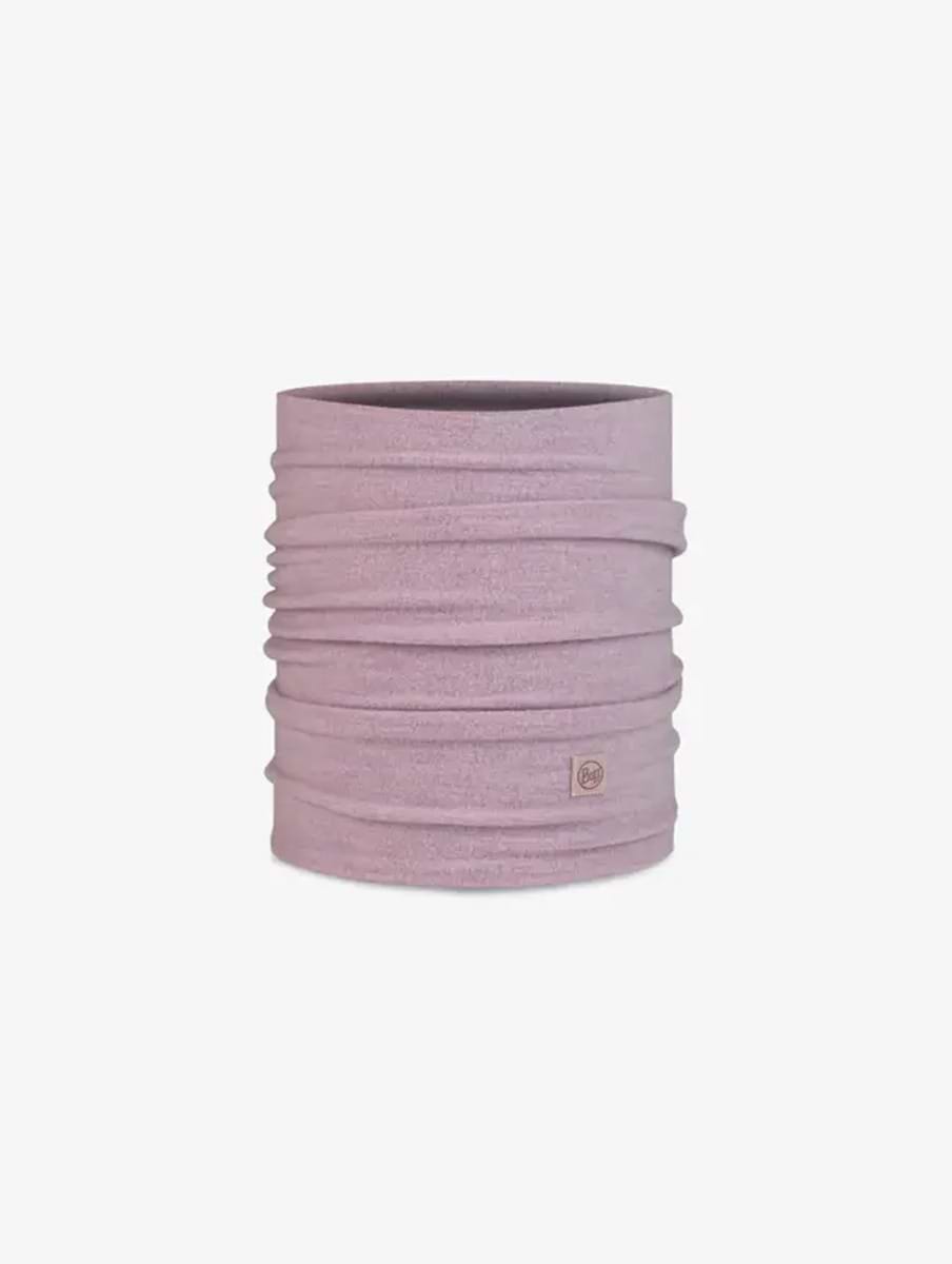 Buff Merino Fleece Solid Lilac Sand