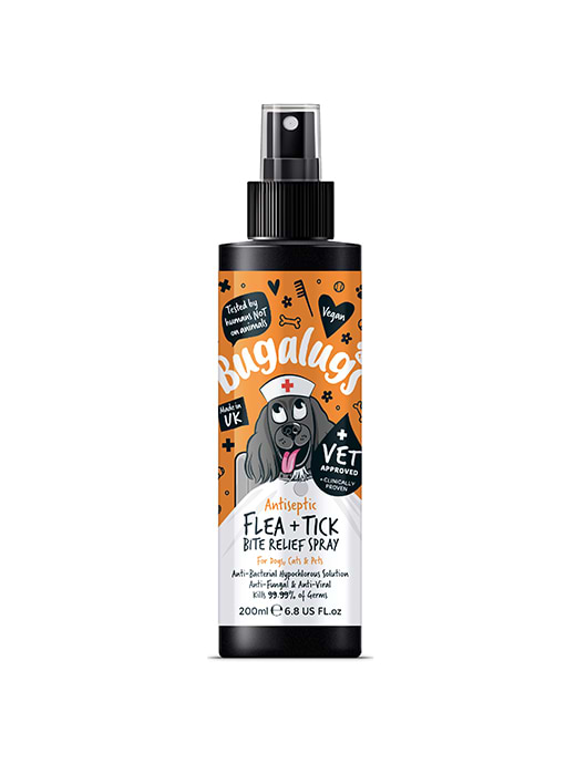 Bugalugs Antiseptic Flea & Tick Bite Relief 200ml