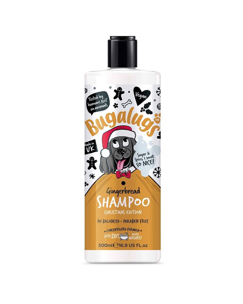 Bugalugs Gingerbread Shampoo 500ml