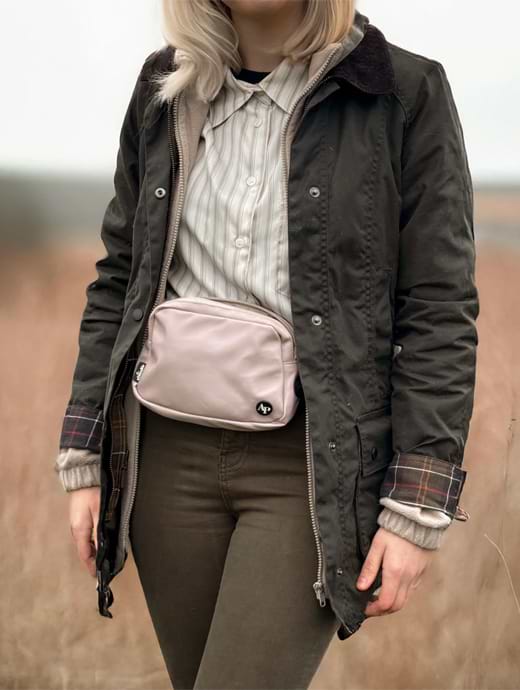 The aDoraBle Pooch Company Slimline Everyday Bumbag Beige