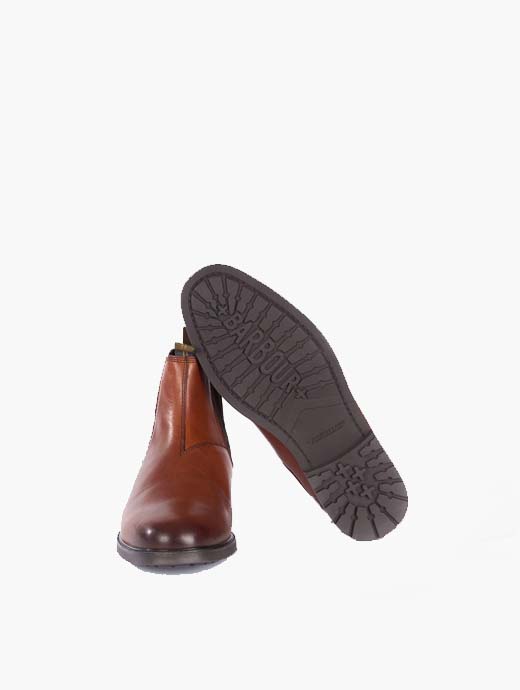 Barbour Burnhope Chelsea Boots Chestnut Griggs