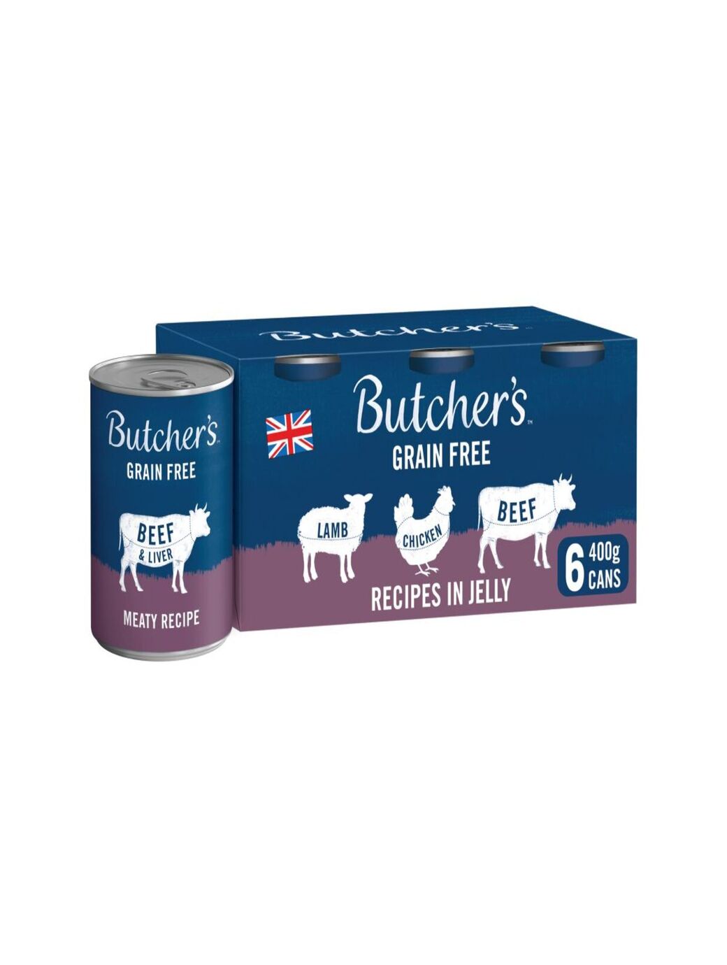 Butcher's Recipes in Jelly 6x400g