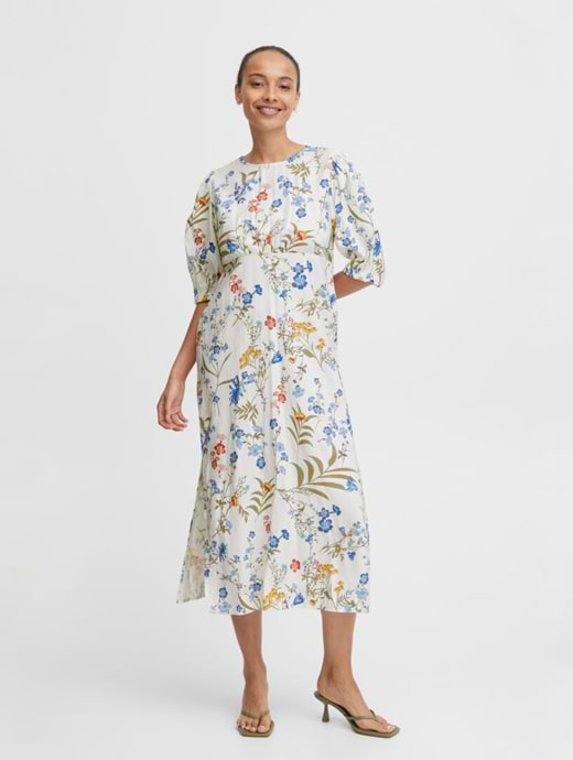 B Young Women's Byimilda Long Dress Marshmallow Mix
