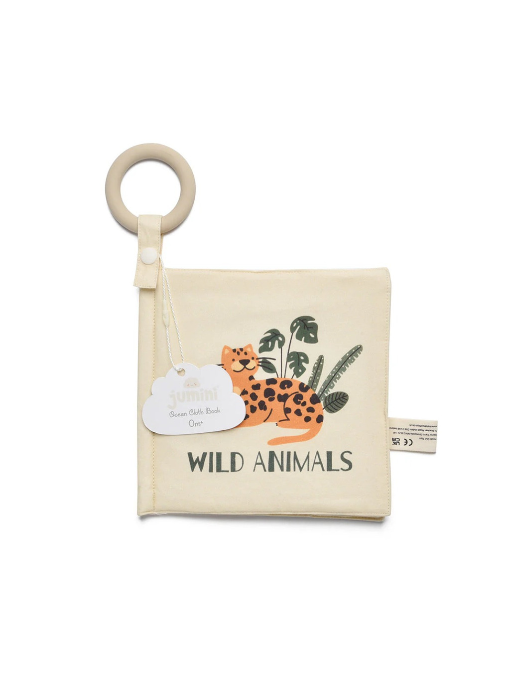 Jumini Baby Cloth Book - Safari