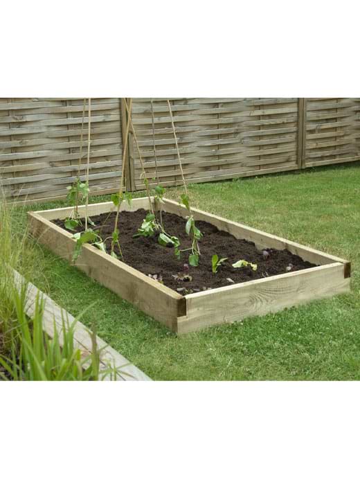 Forest Garden Caledonian Compact Raise Bed - 90x180cm