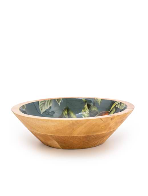 Candlelight Enamelled Round Dish 24cm Orange
