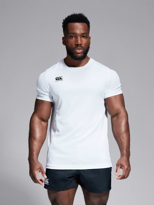 Canterbury Men's Club Dry Tee White