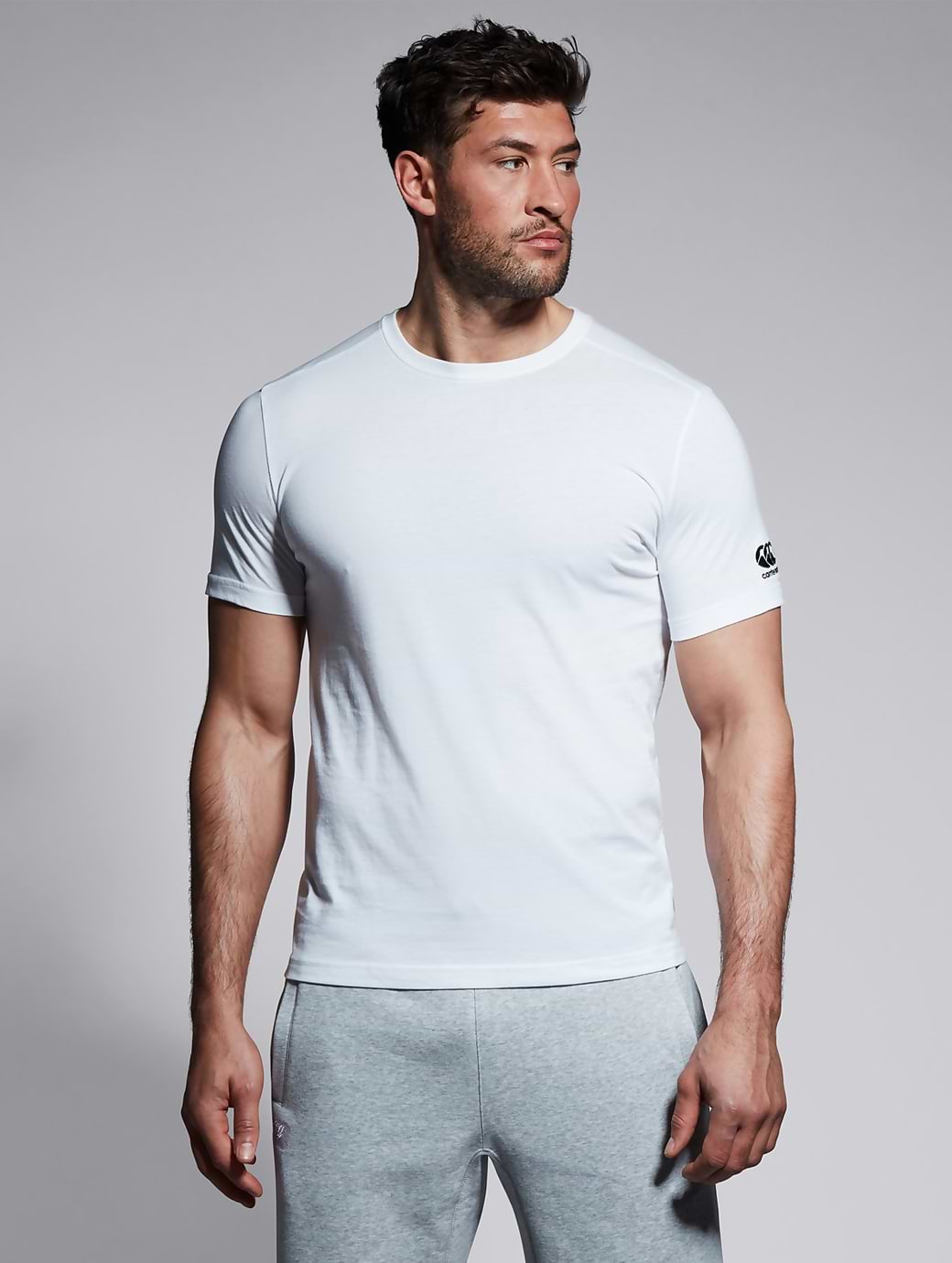 Canterbury Men's Club Plain Tee White 