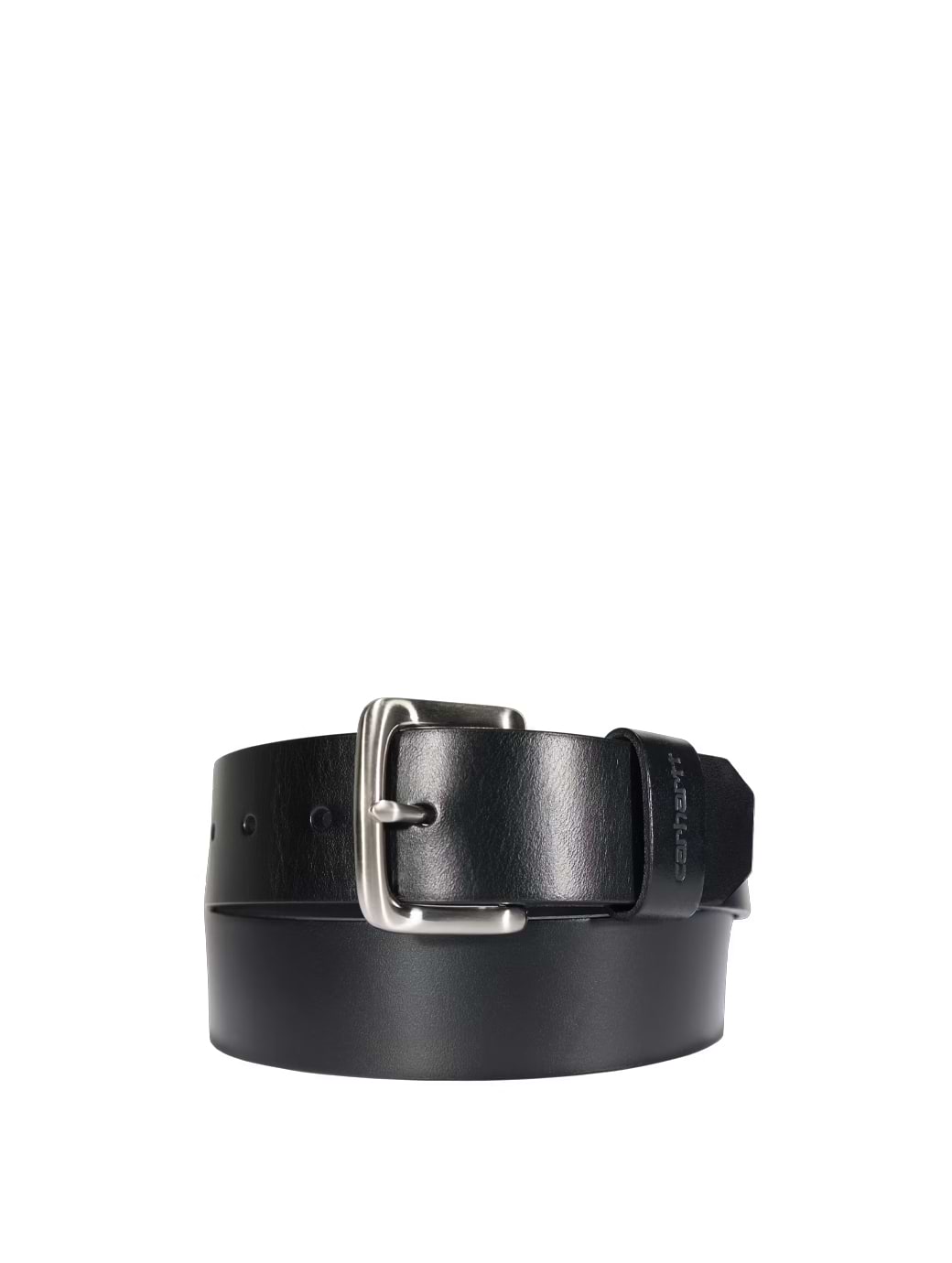 Carhartt Men's Bridle Leather Classic Buckle Belt Black