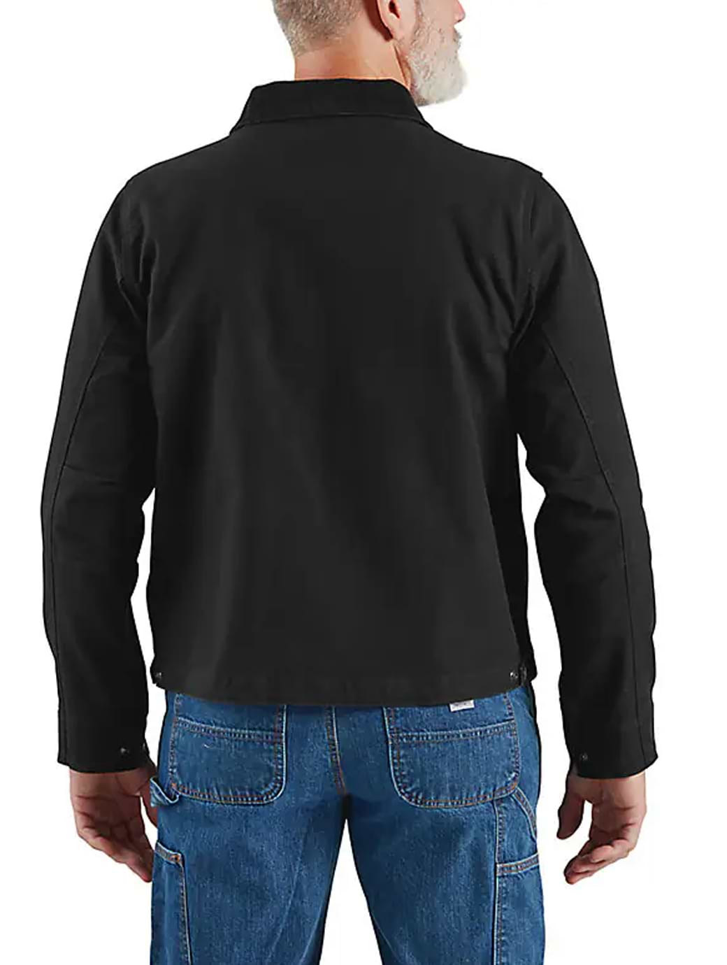 Carhartt Men's Relaxed Fit Duck Detroit Jacket Black