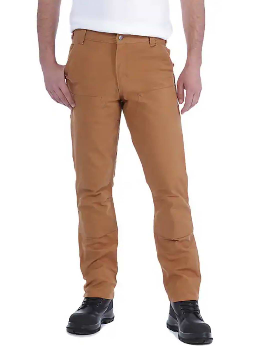 Carhartt Men's Rugged Flex Straight Fit Duck Double-Front Utility Work Pant Carhartt Brown