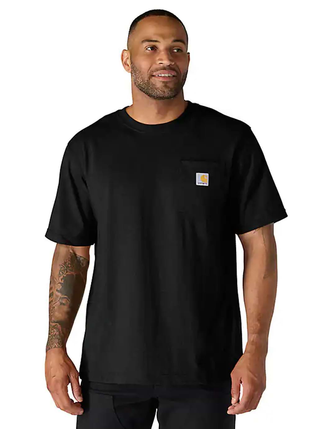 Carhartt Men's Dearborn Relaxed Pocket T-Shirt Black
