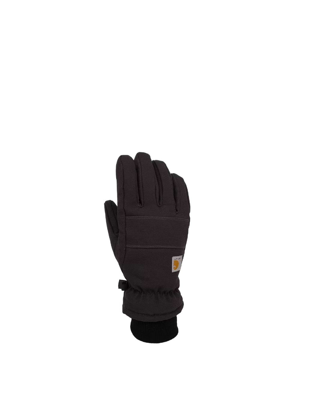 Carhartt Men's Insulated Duck Touch-Sensitive Knit Cuff Glove Black