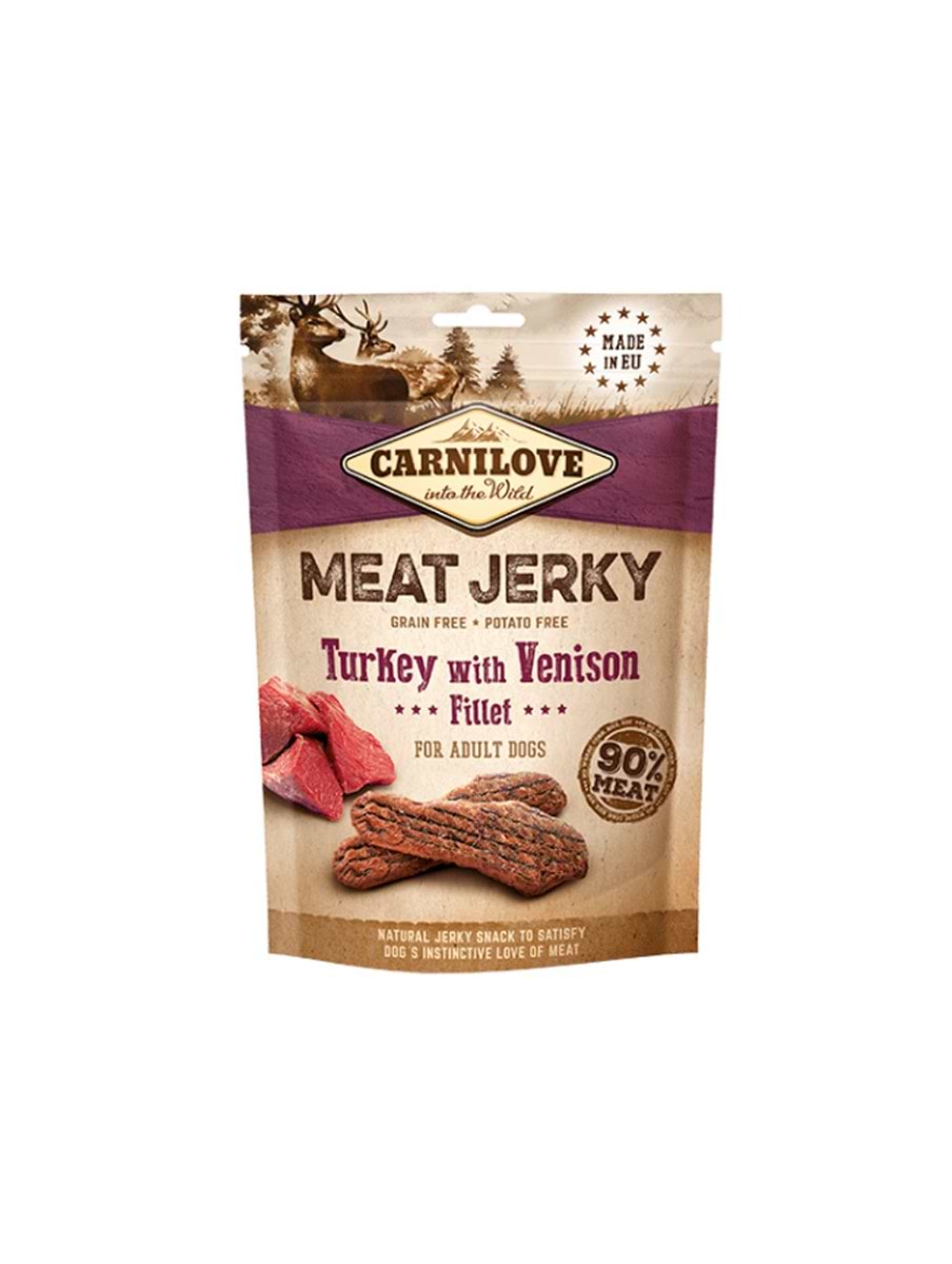 Carnilove Jerky Turkey with Venison Fillet