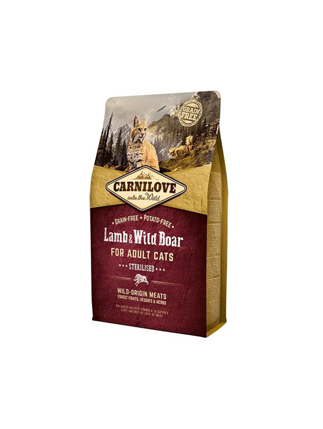 Carnilove Lamb & Wild Boar Cat Food 400g
